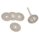 16 mm Dia Electric Grinder Abrasive Blades, 6 pcs O6W8