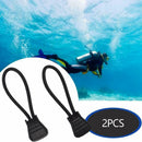 2PCS Scuba Diving Dive Snorkel Breathing Tube Diving Head Single Fixed Hook K2L8