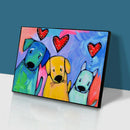 Puppy 5D DIY Full Round Drill Diamond Painting Mosaic Art Cross Stitch Kits