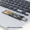 NVMe to USB Adapter RTL9210 Chip M2 M Key SSD to to USB 3.1 Type A Card (C) A