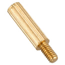 100pcs Male to Female Thread PCB Board Brass Pillars Standoff M2 x 10mm