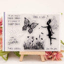 Silicone Clear Rubber Stamps Seal Scrapbooking-Album Card Decor Diary DIY-C W9O9