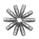 10Pcs 25mm S2 Steel Screwdriver Bits Hex Shank Torque PH2 Antislip Magnetic