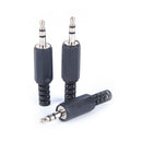 10x/lot 3.5mm audio male plug jack adapter stereo connector headphone HotD Hn
