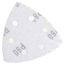 40 Pieces Hook and Loop Sandpaper Paper, 9x9x9xcm Sanding Paper 6 Holes e-S E4R4