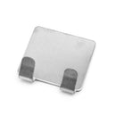 5pcs Adhesive Stainless Steel Towel Hooks Hats Family Robe Hanging Hooks