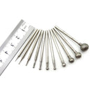 11pcs round 2.3 chainsaw grinding burr metal polishing grinding drill tool T J!j
