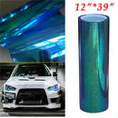 1pc 12x39" Car Chameleon Headlight Taillight Vinyl Tint Lamp Film Wrap Accessory