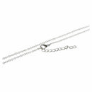 Women Jewelry Feather Pendant Chain Necklace Long Sweater Chain Statement J