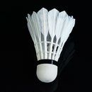 12pcs  Training Goose Feather Shuttlecock Birdies Badminton Ball Game Sport