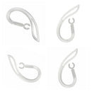 4Pcs Universal Replacement Earhook Earloop Clear For Bluetooth Headset