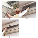 Anti-dust Conditioning Filter Screen Outlet Air Purification Filter Pape Clean