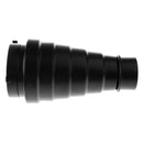 Professional Light Conical Snoot with Honeycomb Grid & Filter Kit for Bowens