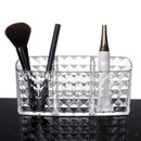3 Divider Acrylic Cosmetics Brushes Storage Brushes Lipstick Makeup Holder
