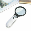 Hand Held Detachable 45x Magnifying Glass Lens Magnifier Loupe w/ LED Lights