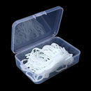 10.9cmx7.5cmx3cm Fishing Hook Box Transparent Storage Jig Case Visible Lure Bait
