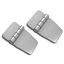 2 Pcs Marine RV Stainless Strap Hinge Cabinet Door Gate Hinges Boat Hardware
