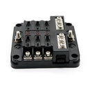 6 Way Blade Fuse Holder Box Block Car Vehice Boat Circuit ATO ATC 32V