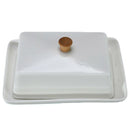 6Inch White Sushi Dish Fruit Cheese Plates Ceramic Butter Dish Compote Cuis N1Z1
