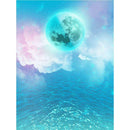 4 Pack Moon DIY 5D Diamond Painting Kits Full Drill Cross Stitch Home Decor