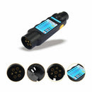 12V 7-Pin Car Truck Trailer Plug Socket Tester Wiring Circuit Light Test Tool