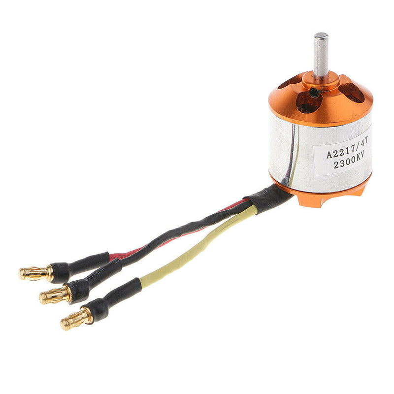 A2217-2300KV Brushless Motor for RC Boat Parts/ Fixed Wing 6'' Propellers