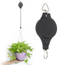 1pc Retractable Pulley Hanging Basket Pull Down Hanger Garden Plant Pots Hooks