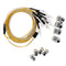 8 Pieces RC Car Parts Led LED Lamp Light Head Night Headlamp for RC Traxxas