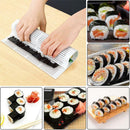 Sushi Maker Kit Rice Roll Plastic Mold Kitchen DIY Moulds Roller Mat Rice Paddle
