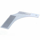 Beard Shaping Comb Stainless Steel Beard Shaping Tool Beard Modeling Templa
