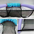 Children Swimming Floating Chair Pool Bed Seat Kids Float Ring Noodle Net