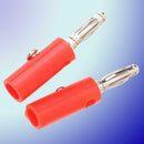 4mm Insulated Banana Plugs Connectors Jack New 10pcs + new Red Black O3T1