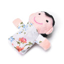 6x Cartoon Familie Fingerpuppen Tuch Baby Educational Hand Story Spielzeug CN 3C