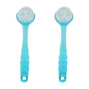 2Pcs Back Scrubber Bath Brush With Long Handle Skin Massage Health Care Shower