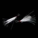 10pcs 49mm blade Lure pendant bloodstreams feather fishing lure tackle single 3C
