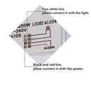 220V IR Infrared Body Sensor Module Intelligent Light Motion Sensing Switch