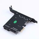 PCI-E to USB 3.0 2 Port PCI Express Expansion Card 19-Pin Power Connector