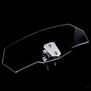 Adjustable Motorcycle Windshield Airflow Adjustable Windscreen Wind Deflector