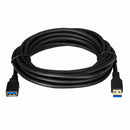 USB 3.0 Extension Cable 6ft Male to Female High Speed F. PC Tablet Data Transfer