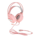 7.1 Sound Track Over Ear Gaming Headset Headphone with LED Light For Kids Girls
