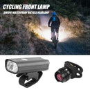 Bicycle Headlight + Taillight Road Bike Waterproof XPG LED Rear Lamp Front Light