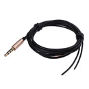 1.25m/4.1ft 3.5mm DIY Earphone Audio Cable Headphone Replacement Cable Line