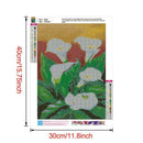 5D DIY Full Drill Diamond Painting Flowers Cross Stitch Mosaic Kits (W397)