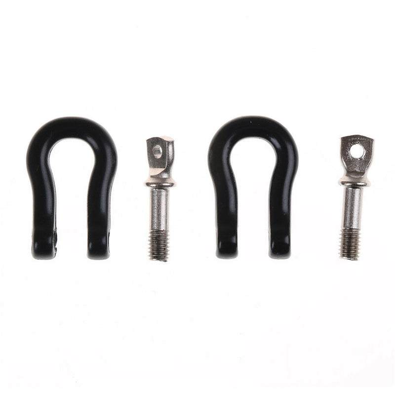 1/10 RC Crawler Car Tow Shackle Bracket Trailer Hook Tow Chain RC Axial MO