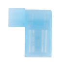 10 Pcs Blue Full Insulated Female Spade Crimp Flag Connector Terminal FLDNY Y2T2