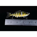 'Alive' Multi Jointed fishing Fish lures Bait Bass Crankbaits Tackle Popp  OXJ