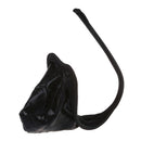 Leatherette C-String Invisible Underpants For Men - Black