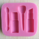 New Silicone Lipstick Fondant Mould Cake Decorating Chocolate Mold Baking M8M3