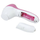 6pcs Pore Blackhead Facial Skin Cleansing Electric Massage Face Care Cleane K9F1