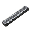 5 Pcs Dual Row 12 Position Barrier Screw Terminal Strip 600V 15A